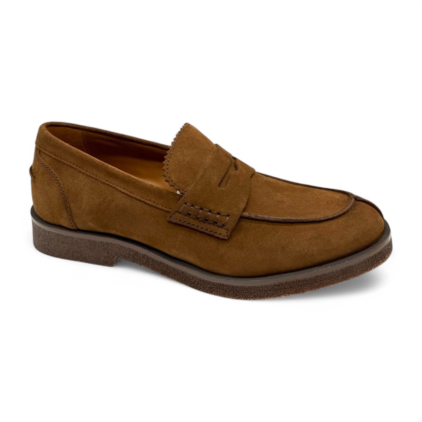 Mocassino Uomo Pelle Camoscio