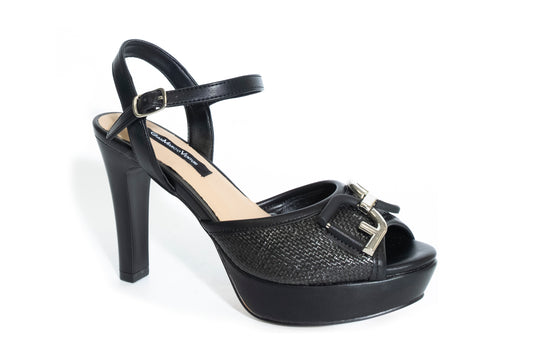Sandalo Donna Nappa sint+Canapa