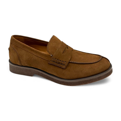 Mocassino Uomo Pelle Camoscio